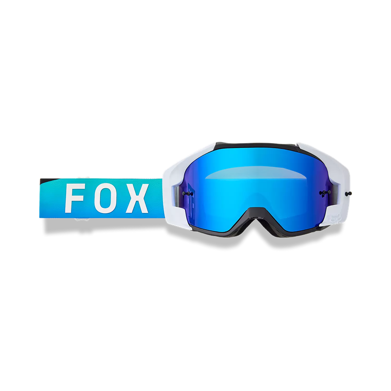 FOX  Vue Spire Vivid  Goggle Mirrored Lens Aqua Blau
