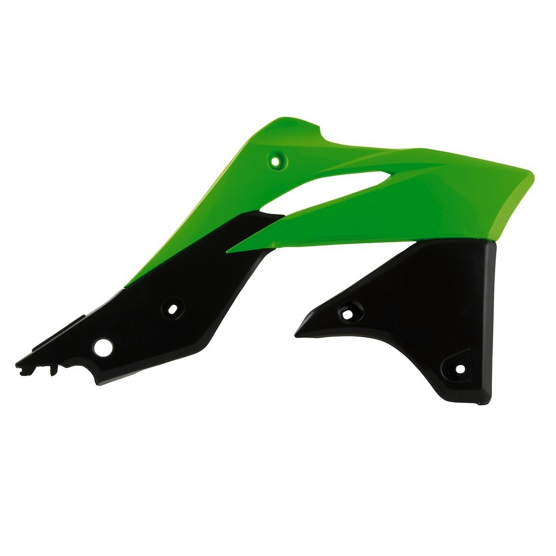 Race Tech Kühlerspoiler KXF250 13-16 grün/schwarz Race Tech Kühlerspoiler KXF250 13-16 grün/schwarz