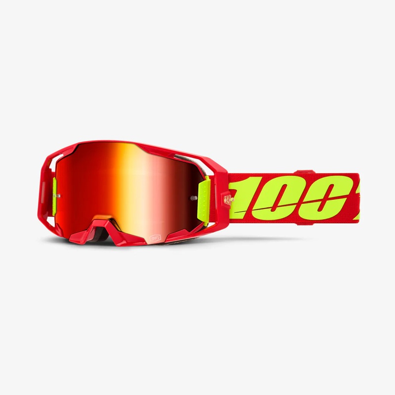 100% MX-Brille ARmatic Red - Mirror Red Lens