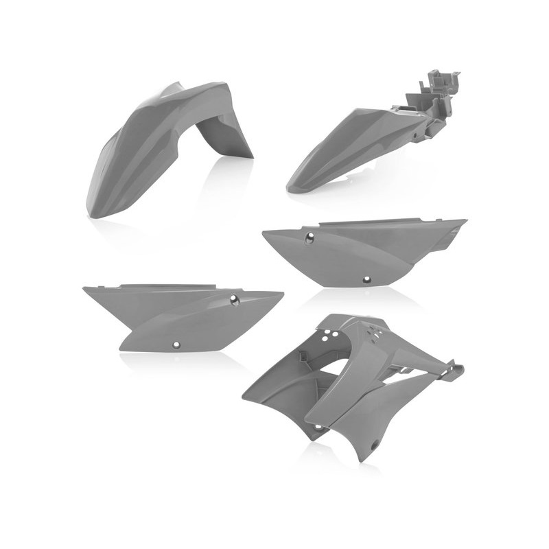 Plastikkit 4teilig für KLX110R 10-22 in Grau Plastikkit 4teilig für KLX110R 10-22 in Grau