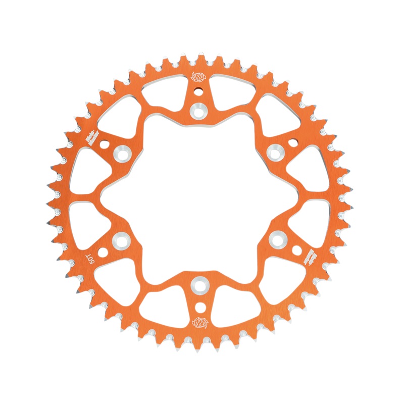 Alu-Kettenrad für KTM SX65 2025 - > 4Lochaufnahme Orange Alu-Kettenrad für KTM SX65 2025 - > 4Lochaufnahme Orange