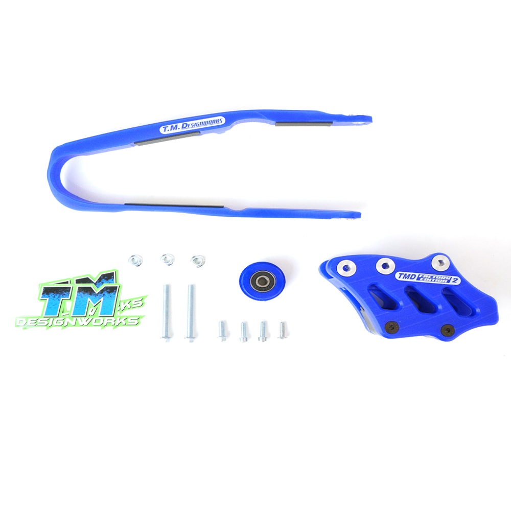 TMD Kettenführungskit#2 KXF250 17-> blau TMD Kettenführungskit#2 KXF250 17-> blau
