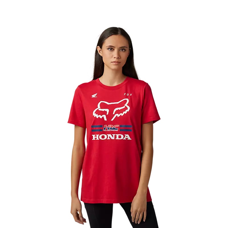 FOX Women T-Shirt Fox X Honda rot Gr: S