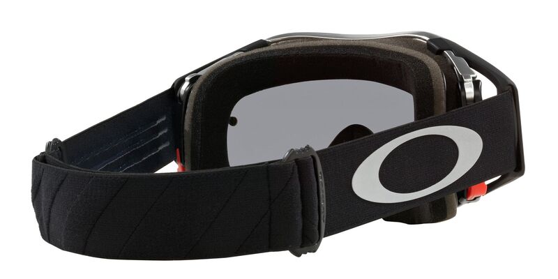 OAKLEY Airbrake MX Goggle - Tuff Blocks Black Gunmetal Linse Grau