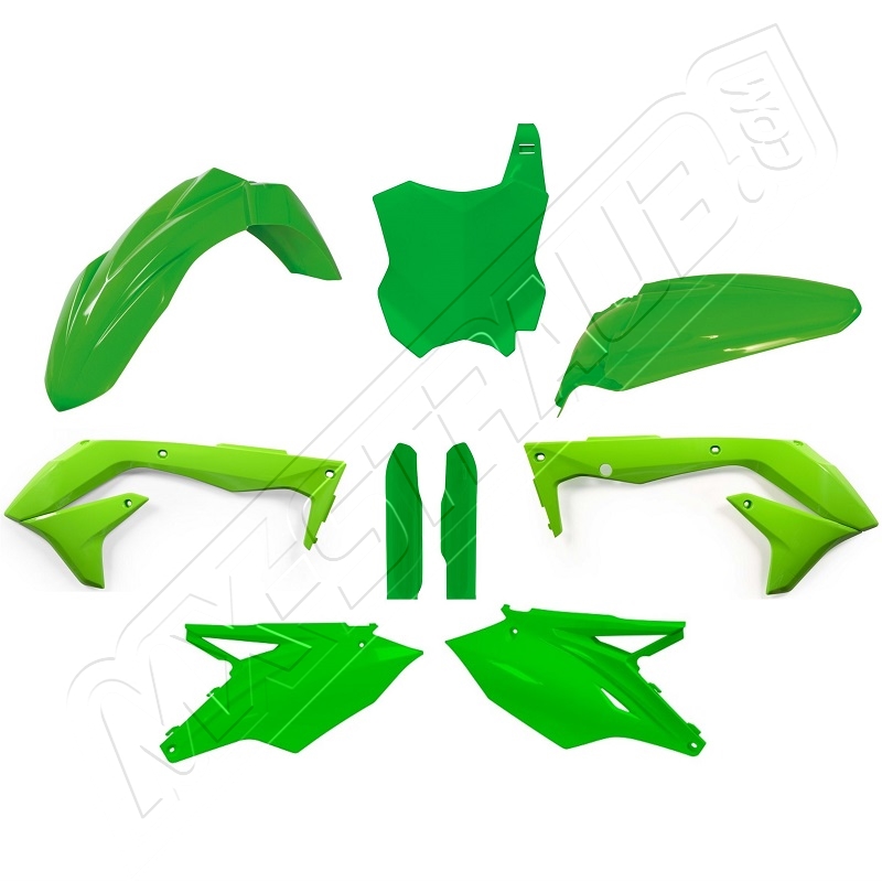 Acerbis Plastik-Kit kompl. Kawasaki KX450F 16-> Grün Acerbis Plastik-Kit kompl. Kawasaki KX450F 16-> Grün