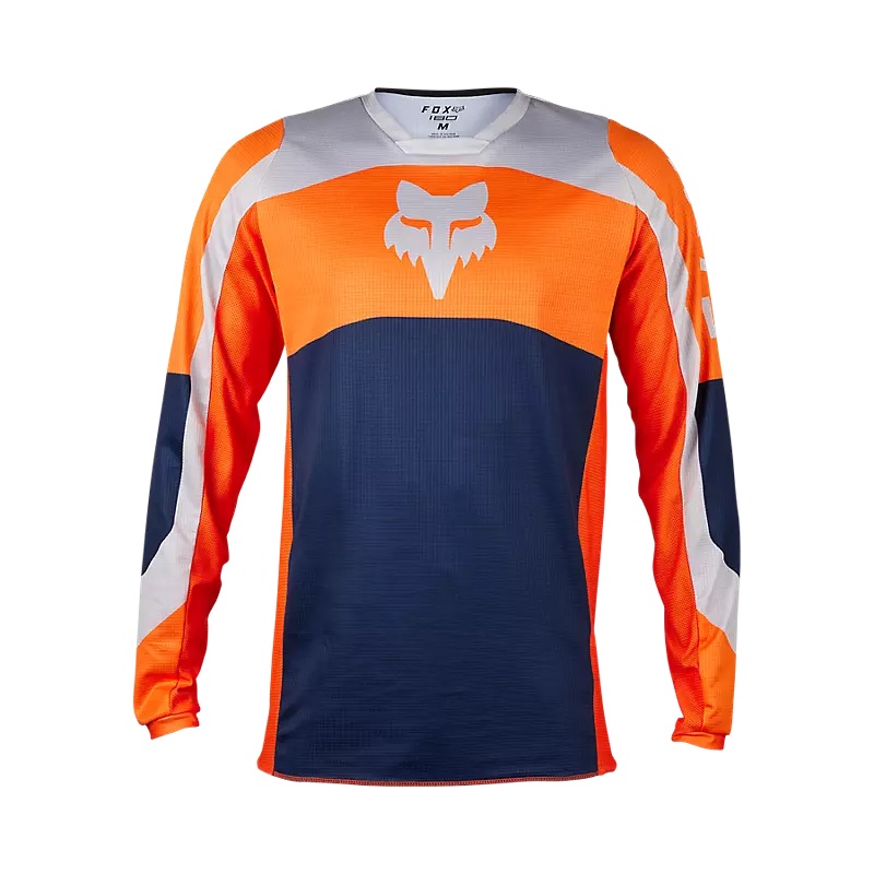 FOX 180 Nitro Jersey Gr:S Fluo Orange