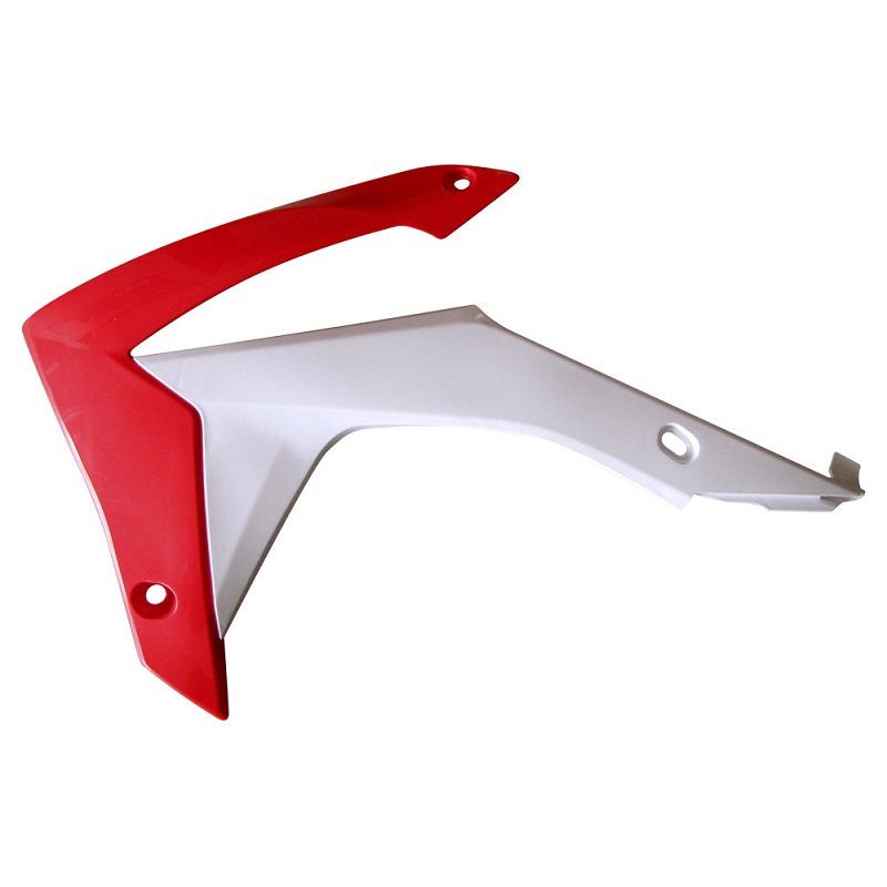 RaceTech Kühlerspoiler CRF 450 13-, CRF 250 14- rot/weiss RaceTech Kühlerspoiler CRF 450 13-, CRF 250 14- rot/weiss