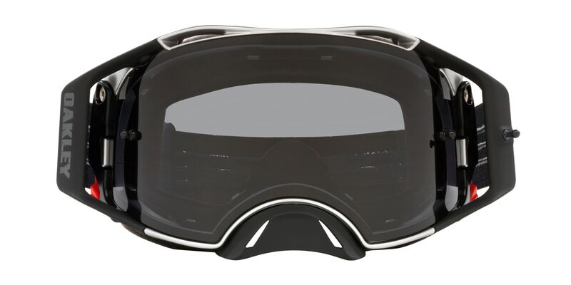 OAKLEY Airbrake MX Goggle - Tuff Blocks Black Gunmetal Linse Grau