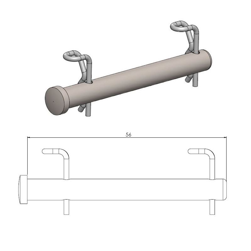Bremsbelagbolzen vorn GasGas MC und EX Modelle mit Brembo Bremssattel 2021-> 56mm Bremsbelagbolzen vorn GasGas MC und EX Modelle mit Brembo Bremssattel 2021-> 56mm