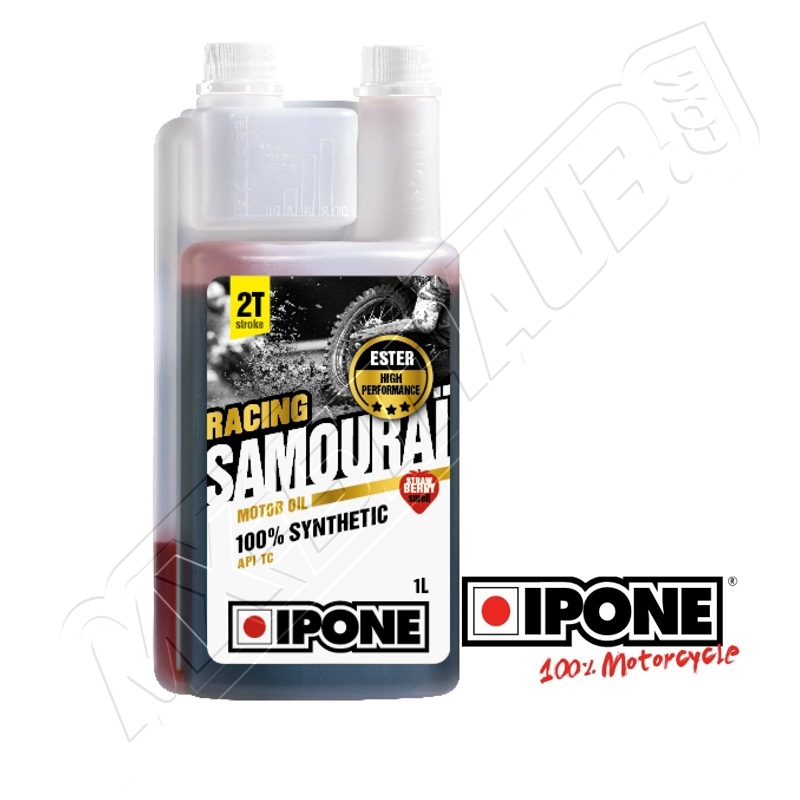 Samourai Racing 2Takt Öl vollsynthetisch 1Liter mit "Erdbeerduft" Samourai Racing 2Takt Öl vollsynthetisch 1Liter mit "Erdbeerduft"