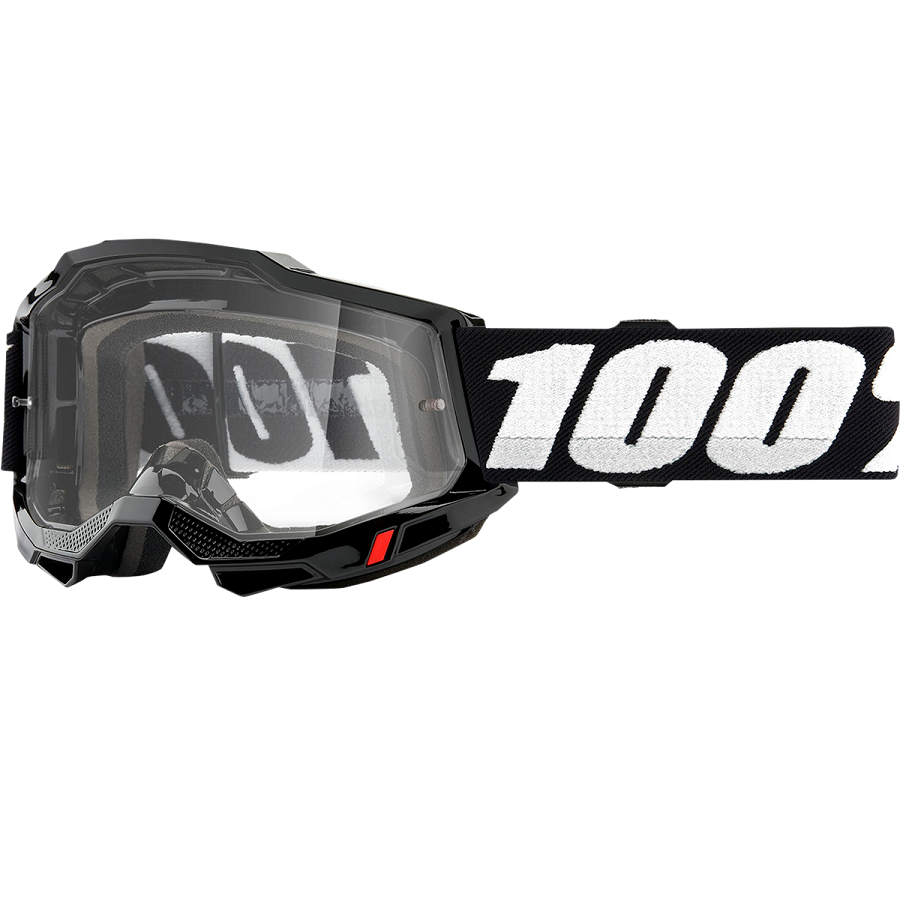100% Accuri 2 OTG Goggle Black - Clear Lens 100% Accuri 2 OTG Goggle Black - Clear Lens