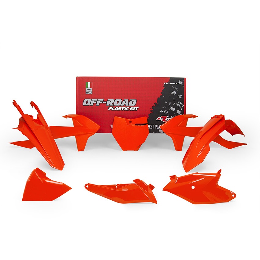 Race Tech Plastikkit passend bei KTM SX 85 18-> Orange 6 tlg. Race Tech Plastikkit passend bei KTM SX 85 18-> Orange 6 tlg.
