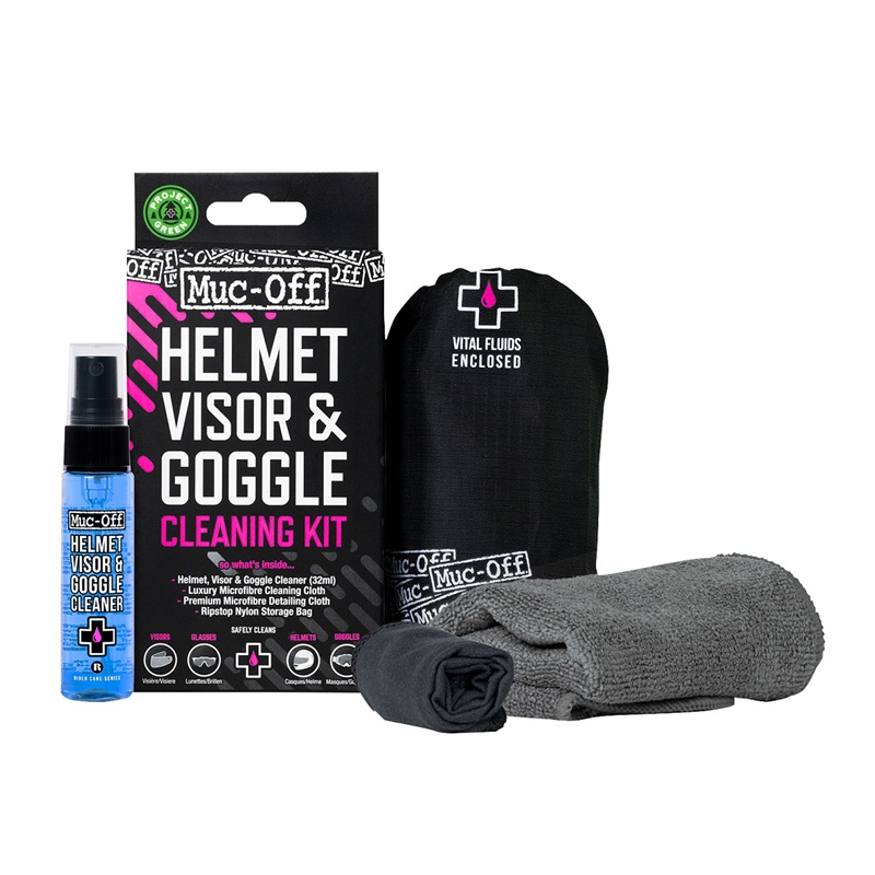 Muc Off Visor, Lens & Goggle Cleaning Kit V2 Muc Off Visor, Lens & Goggle Cleaning Kit V2