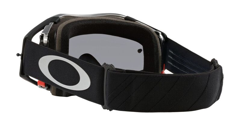 OAKLEY Airbrake MX Goggle - Tuff Blocks Black Gunmetal Linse Grau