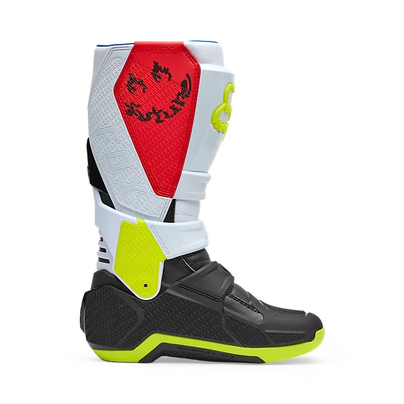 FOX Motion Hello Future MX-Stiefel Rot/Schwarz/Weiß 