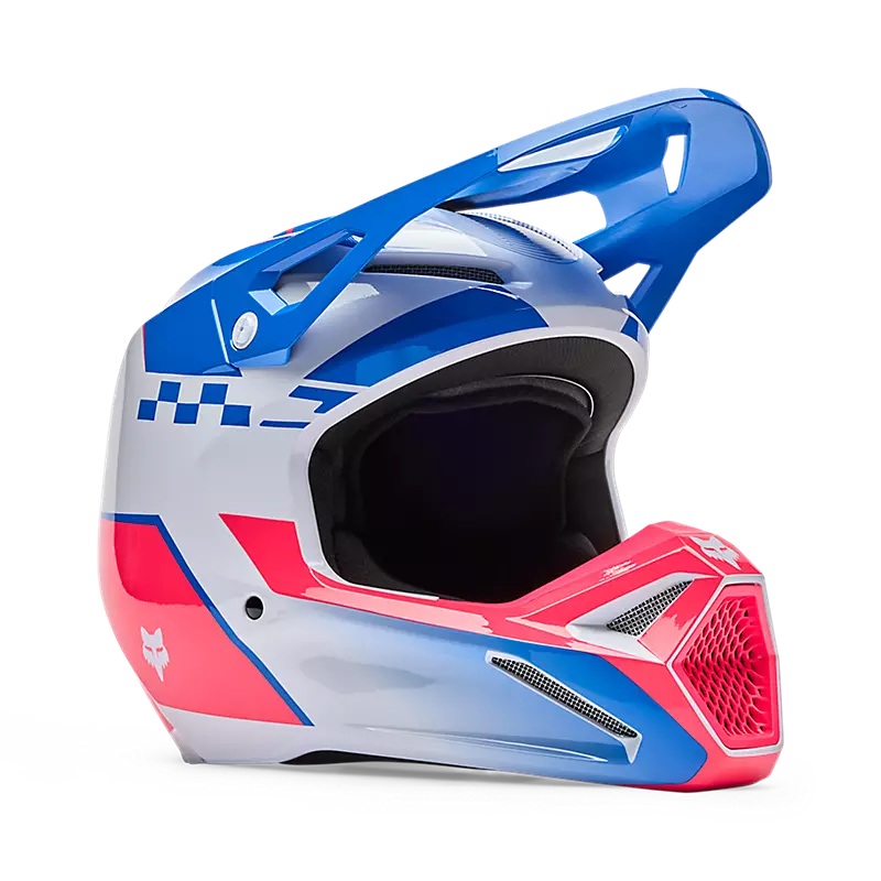 FOX V1 Collect MX-Helm Blau/Pink FOX V1 Collect MX-Helm Blau/Pink