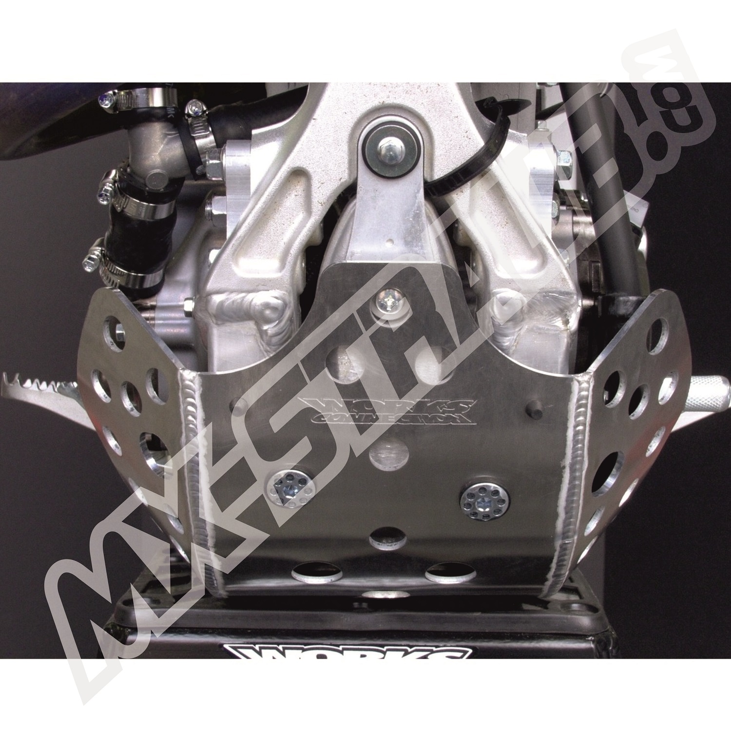 Works Connection Motor-Schutzplatte mit Seitenschutz Yamaha YZF250  10-13