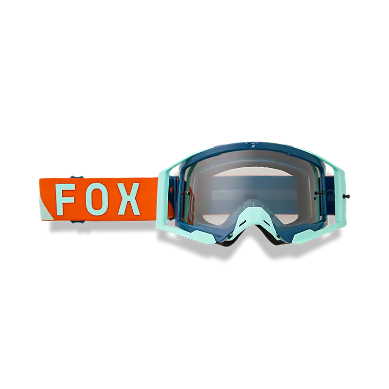 FOX Airspace MX-Brille Tine  mit Smoke Glas Dämmerungsblau