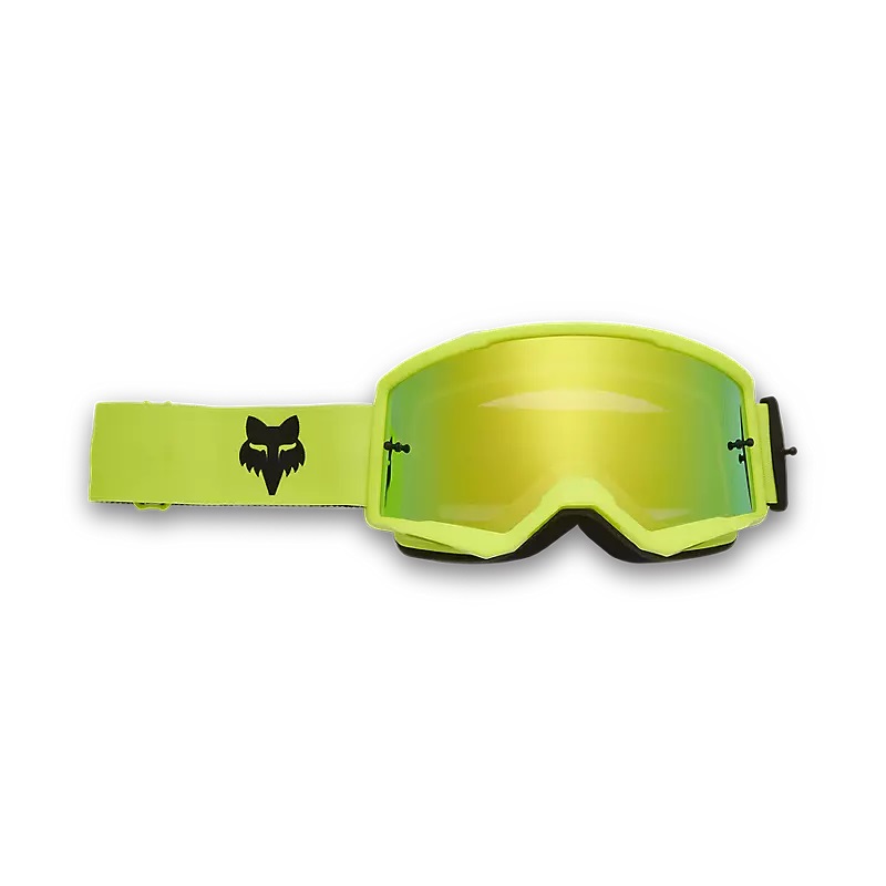 FOX MX-Brille Main Core Fluo Gelb mit verspiegelter Sichtscheibe Chrome Glas-gelb/chrome FOX MX-Brille Main Core Fluo Gelb mit verspiegelter Sichtscheibe Chrome Glas-gelb/chrome