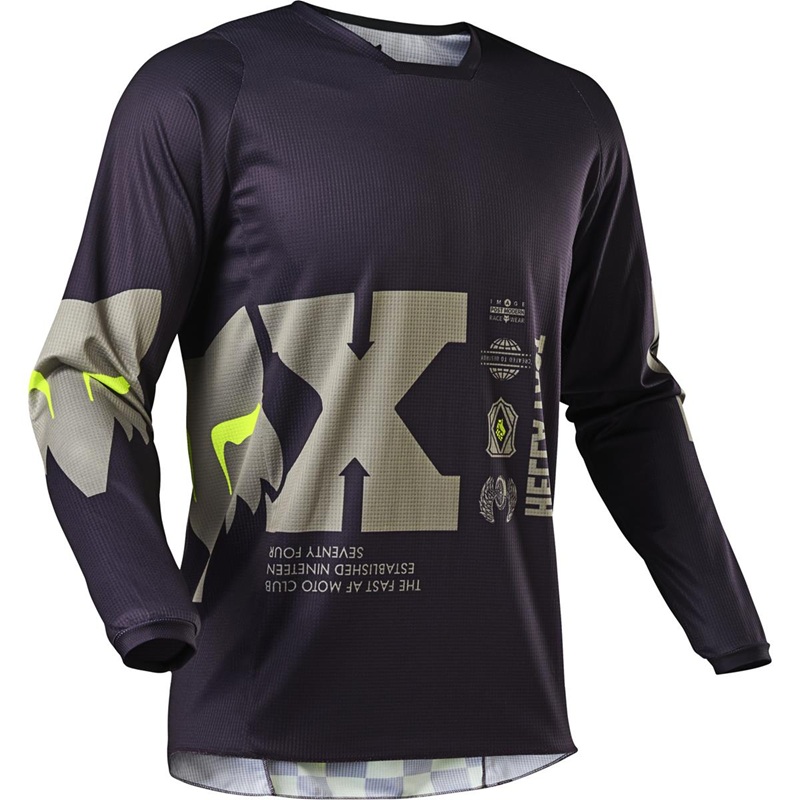 FOX  MX Jersey 180 Illmatik  Gr: M  Dark Purple/Sand