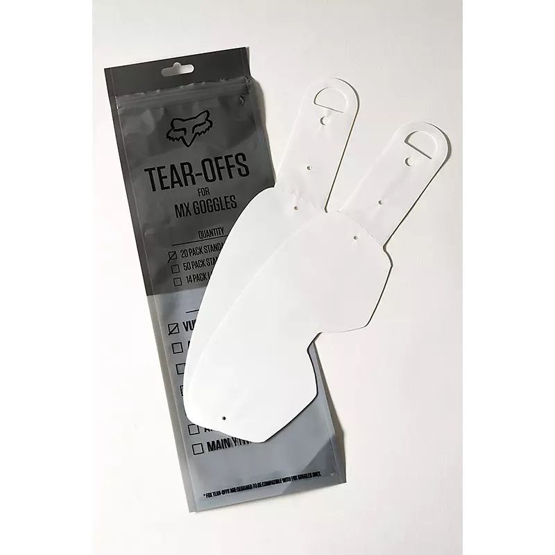 FOX Airspace / Main VLS™ Laminierte Tear-Offs - 2x 10 Stück FOX Airspace / Main VLS™ Laminierte Tear-Offs - 2x 10 Stück