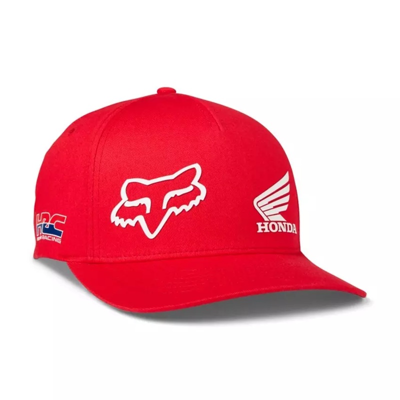 Fox X Honda Flexfit-Kappe rot Gr: L/XL Fox X Honda Flexfit-Kappe rot Gr: L/XL
