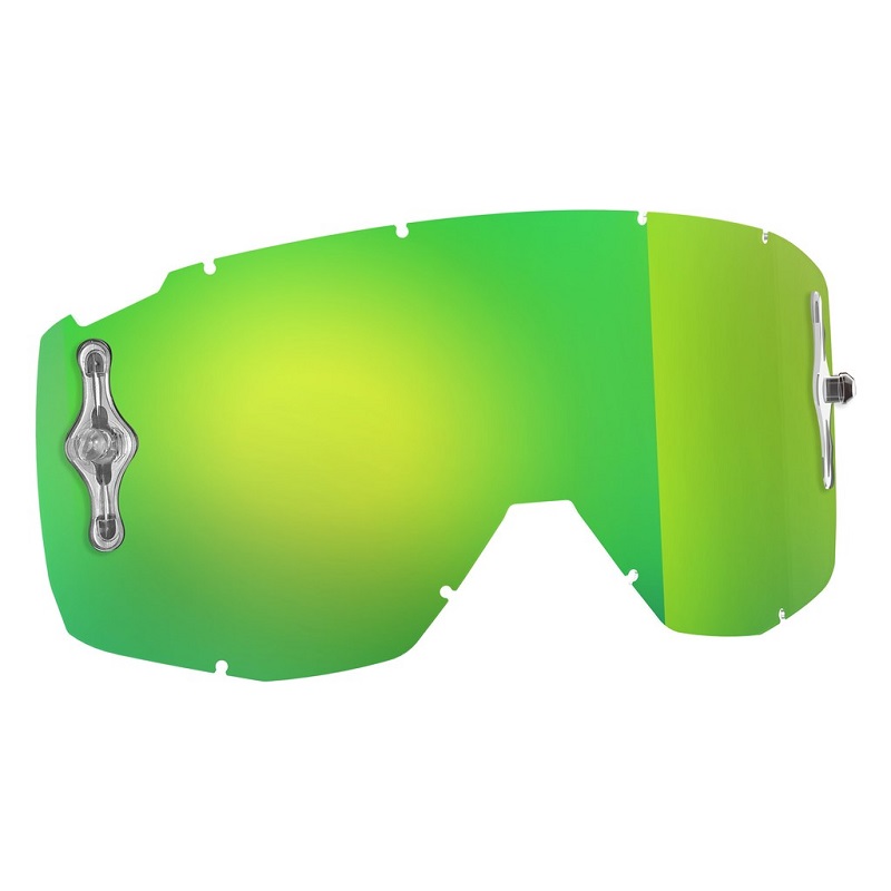 Scott Ersatzglas Hustle MX Works Chrome Green Scott Ersatzglas Hustle MX Works Chrome Green