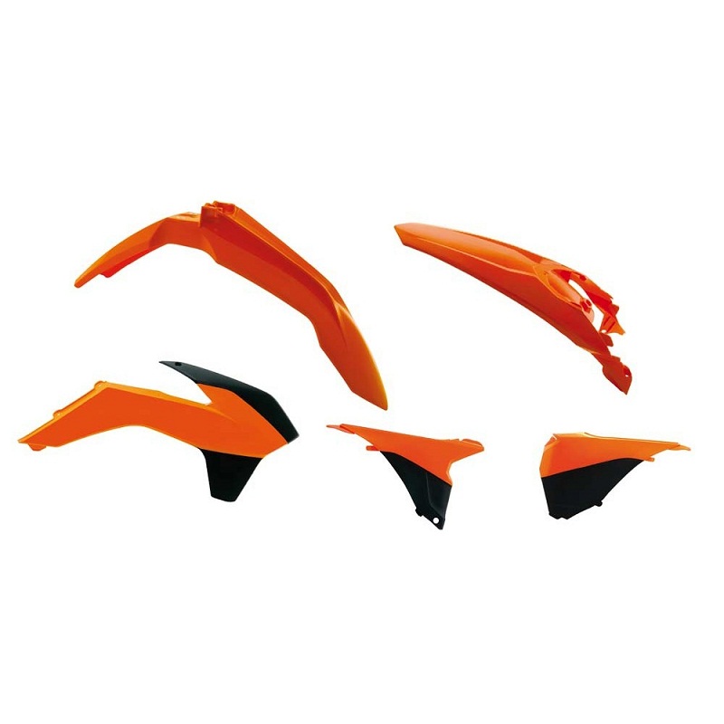 Race Tech Plastikkit passend für KTM SXF 13- OEM 2013 + Airboxabdeckung orange Race Tech Plastikkit passend für KTM SXF 13- OEM 2013 + Airboxabdeckung orange