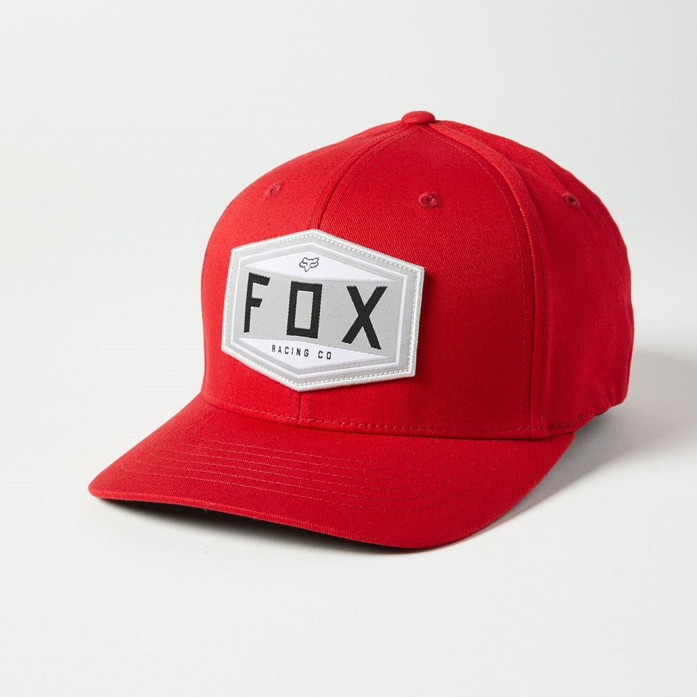FOX FLEXFIT-KAPPE EMBLEM Chili Gr: S/M FOX FLEXFIT-KAPPE EMBLEM Chili Gr: S/M