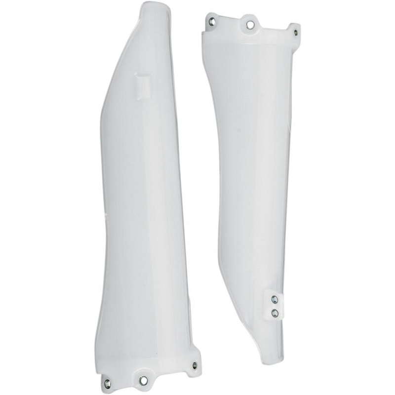 UFO Gabelschützer Kawasaki KX125/250 07-08 , KXF250/450 06-08 KLX450R 07-10 weiß UFO Gabelschützer Kawasaki KX125/250 07-08 , KXF250/450 06-08 KLX450R 07-10 weiß