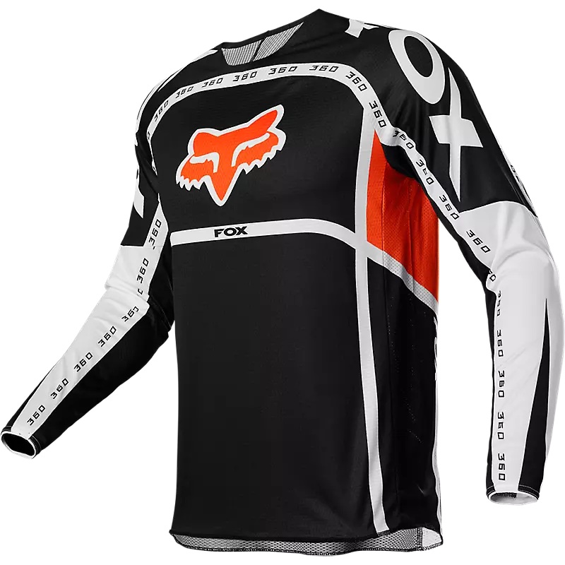 FOX MX- Jersey 360 Dvide Gr: XL schwarz/weiß/ornge