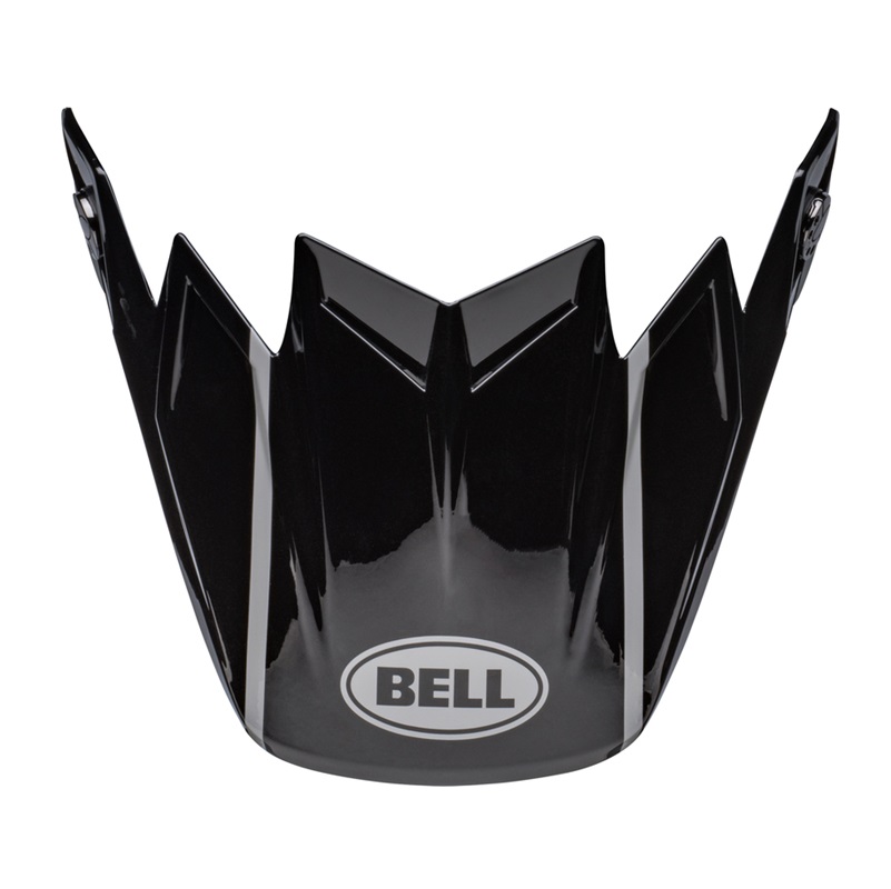 BELL Moto-9S Flex Off-Road Helmschirm - Sprint Glänzend Schwarz BELL Moto-9S Flex Off-Road Helmschirm - Sprint Glänzend Schwarz