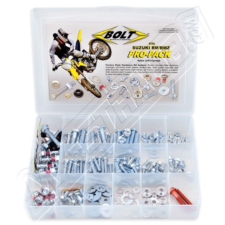 Bolt Pro-Pack Schraubenkit RM/RMZ 180-teilig Bolt Pro-Pack Schraubenkit RM/RMZ 180-teilig