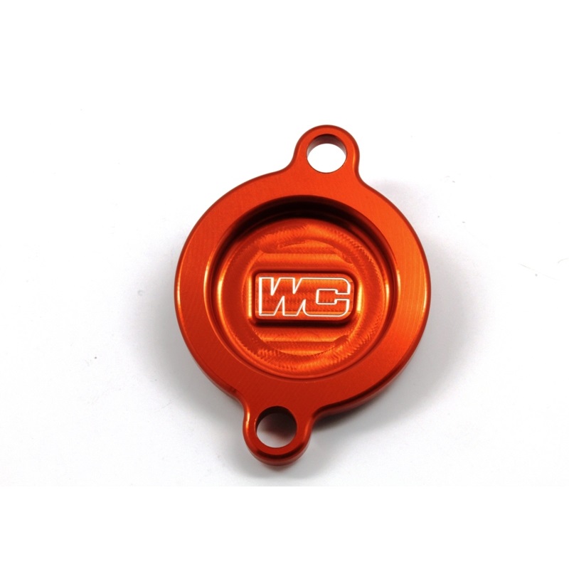 Works Connection Ölfilterdeckel KTM Orange