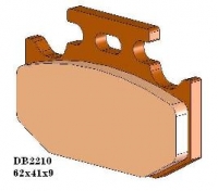 Delta Braking Bremsbeläge Hinten KX125/250/500 Delta Braking Bremsbeläge Hinten KX125/250/500
