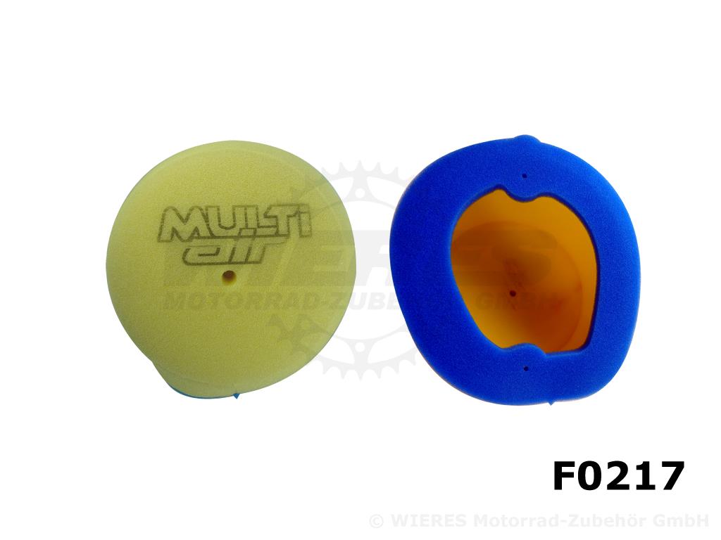 Multi Air Luftfilter Kawasaki KX125/250 92-93 Multi Air Luftfilter Kawasaki KX125/250 92-93
