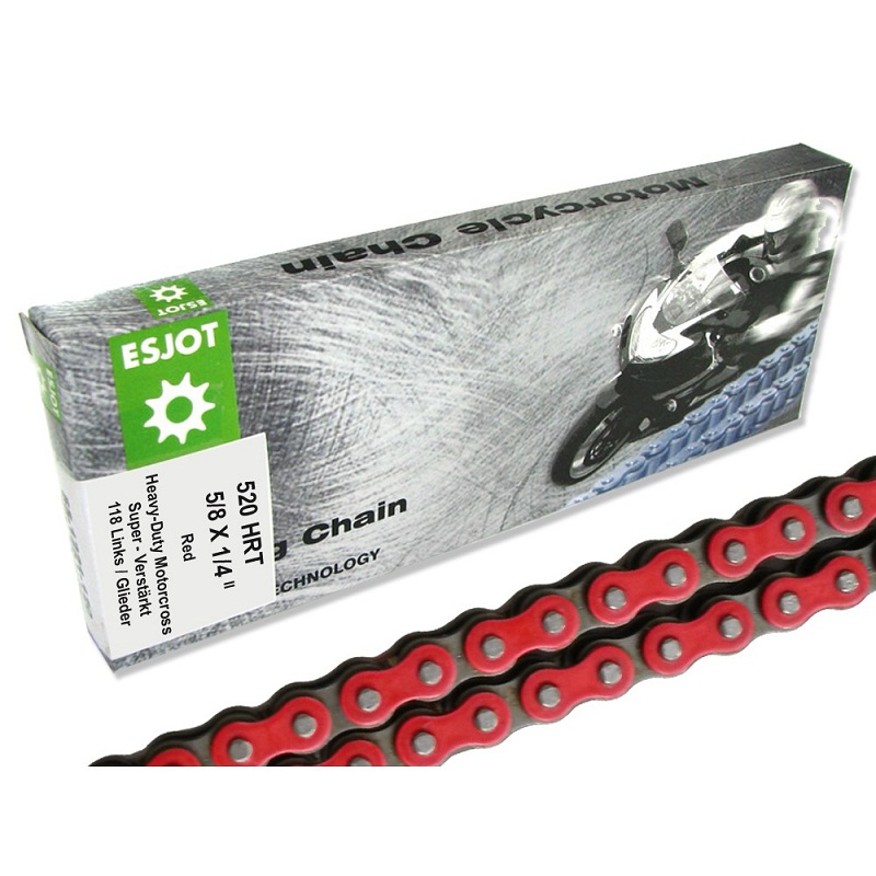 ESJOT 520HRT Kette (118G) rot ESJOT 520HRT Kette (118G) rot