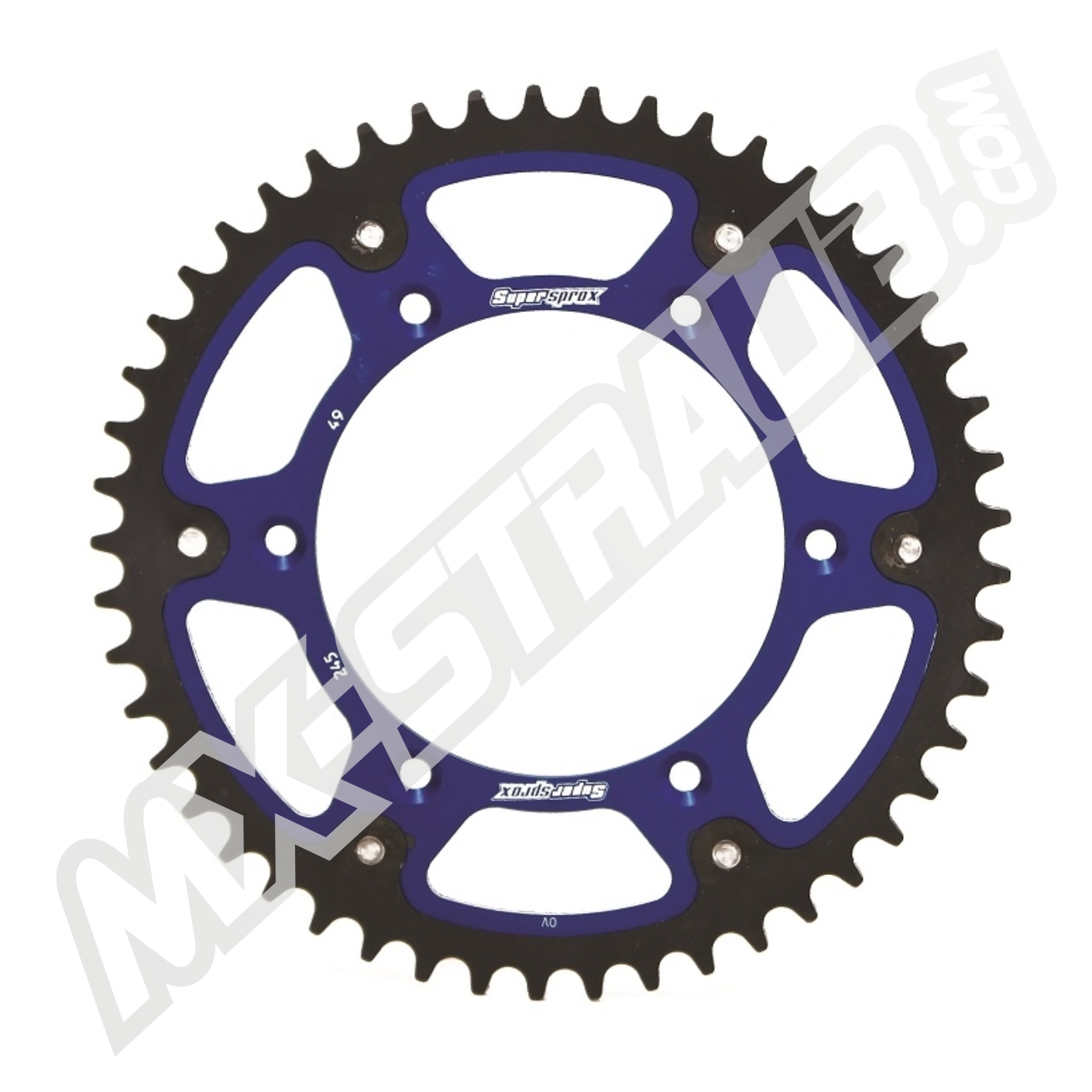 Stealth Kettenrad Yamaha YZ125/250 YZF250/450 99-> Blau/Schwarz 48Z Stealth Kettenrad Yamaha YZ125/250 YZF250/450 99-> Blau/Schwarz 48Z