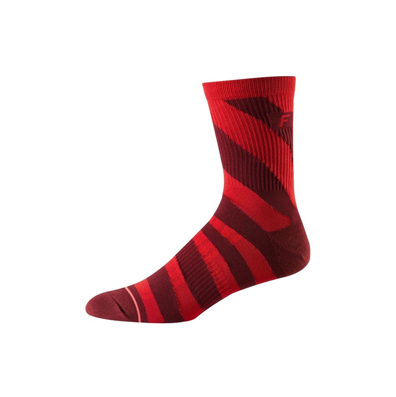 FOX 6" Trail Socken Cardinal Gr: L/XL 43-45