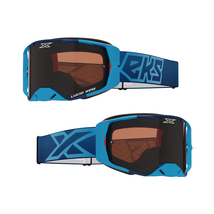 EKS Lucid Brille Blue , Auburn Afterburner Lens EKS Lucid Brille Blue , Auburn Afterburner Lens