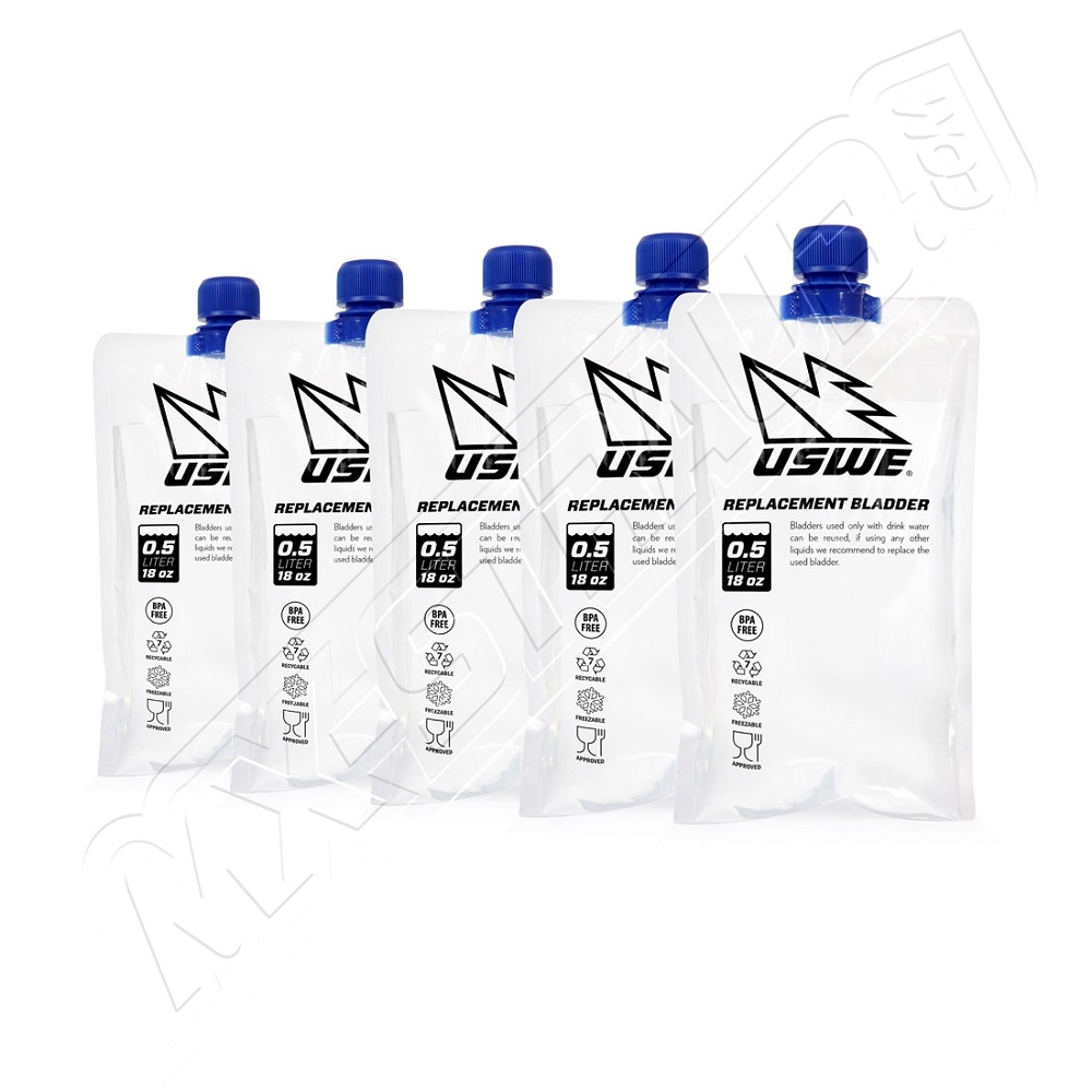 USWE Sports Trinkblase 0,5 Liter 5-Pack USWE Sports Trinkblase 0,5 Liter 5-Pack