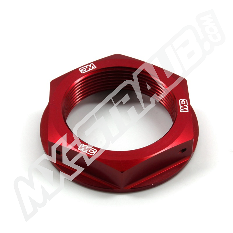 Steuerkopfmutter von WorksConnection für CR(F)125-450 01- rot Steuerkopfmutter von WorksConnection für CR(F)125-450 01- rot