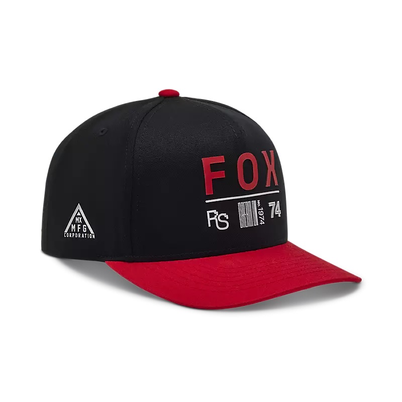 FOX Kinder Snapback-Kappe Race Spec Schwarz FOX Kinder Snapback-Kappe Race Spec Schwarz