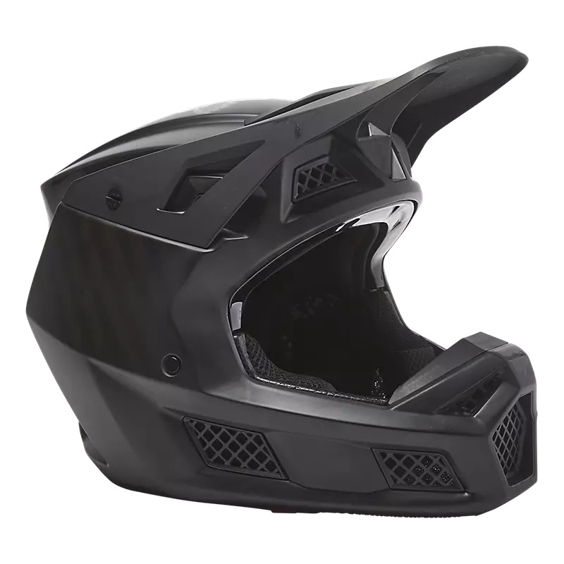 FOX V3 RS MX-Helm Schwarz/Carbon Gr: XL