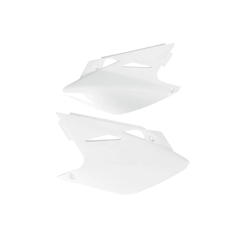 UFO Seitenteile für Kawasaki KXF450 06-08 weiß