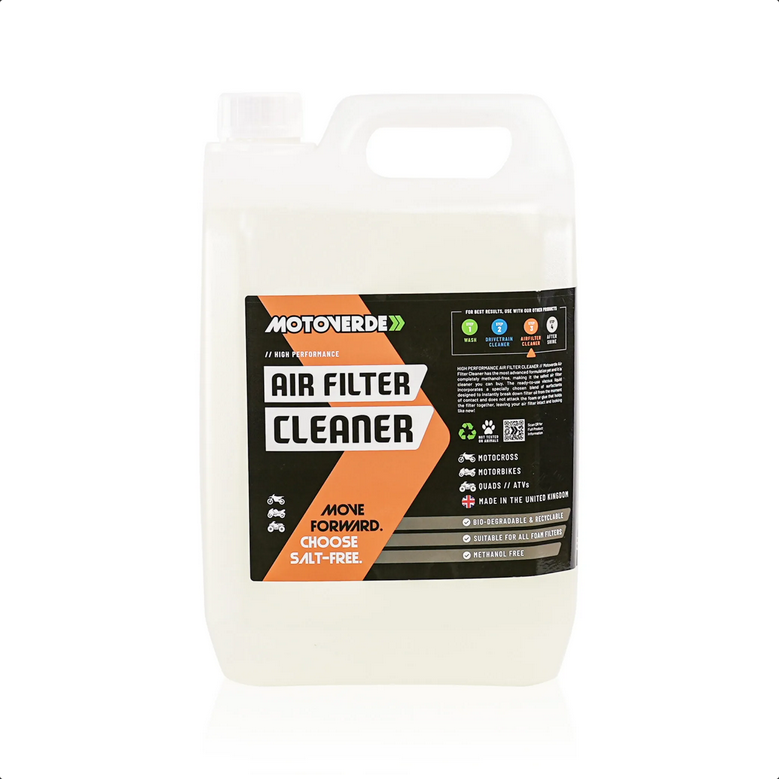 Motoverde MX Filter Cleaner, Motocross, Luftfilter Reiniger/Entfetter 5 Liter Motoverde MX Filter Cleaner, Motocross, Luftfilter Reiniger/Entfetter 5 Liter