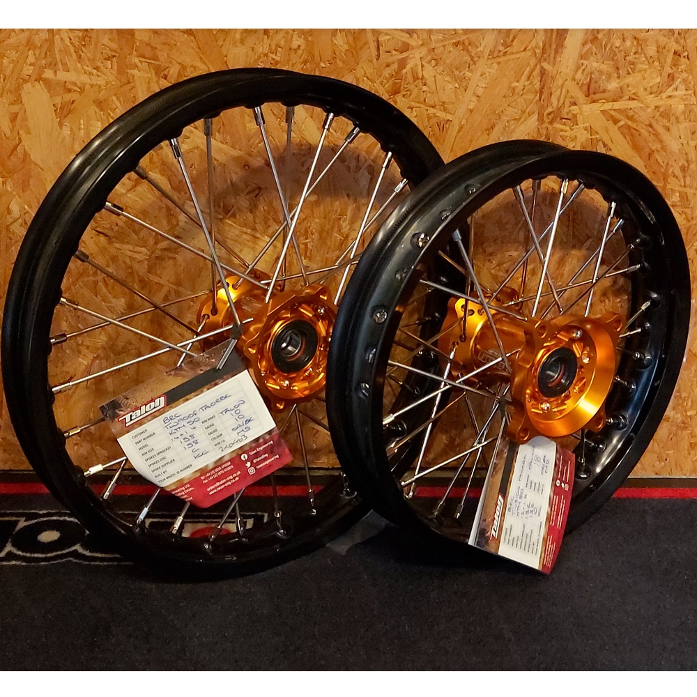 Radsatz für Umbau auf Großrad 12"/14" KTM SX50 2015->