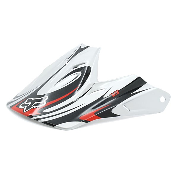 FOX V3 Stewart Repl. Visor black/silver (01055) FOX V3 Stewart Repl. Visor black/silver (01055)