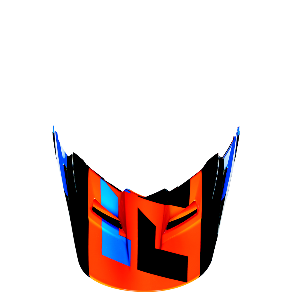 FOX V1 Helmet Visor Mako Orange Gr: XS/S
