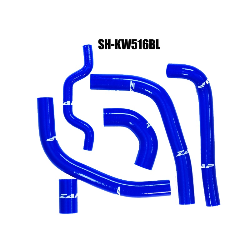 ZAP Silikon-Kühlerschläuche Kawasaki KXF250 09-16 ZAP Silikon-Kühlerschläuche Kawasaki KXF250 09-16